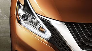 2017-nissan-murano-crossover-pacific-sunrise-LED-headlights-daytime-running