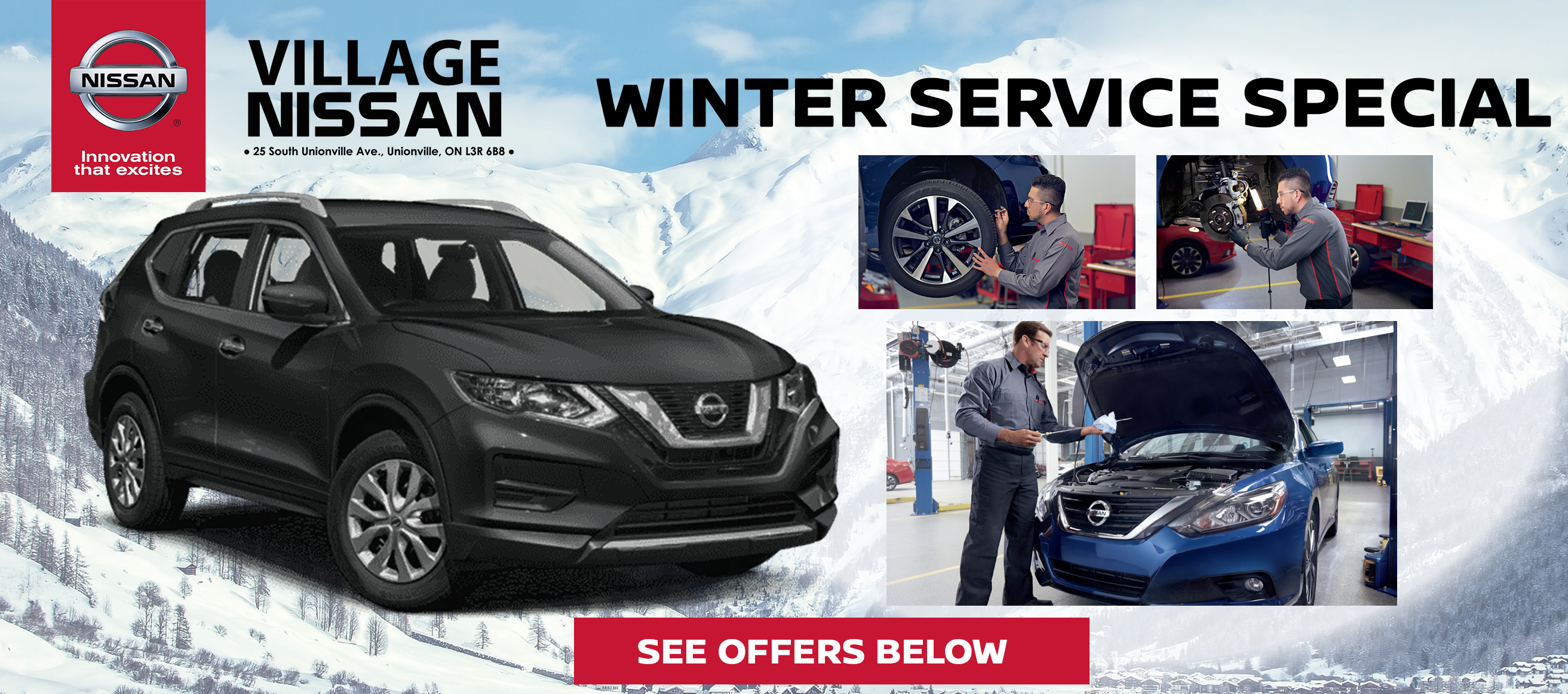 Winter Service Special - Village Nissan Winter Service Special - Village Nissan